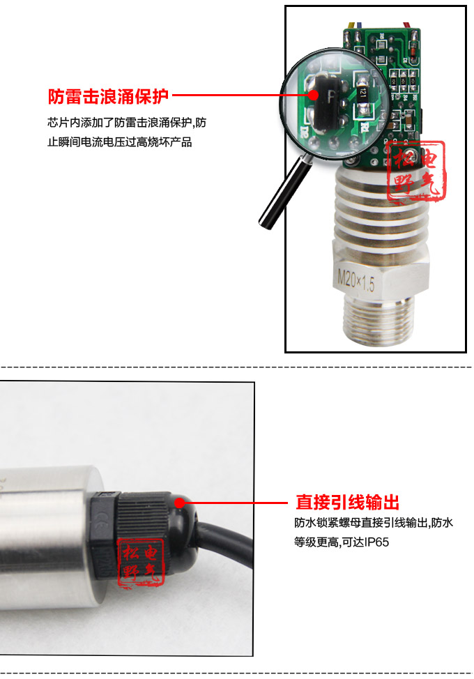 防爆壓力變送器,PG1300G防爆高溫壓力傳感器細節(jié)圖3