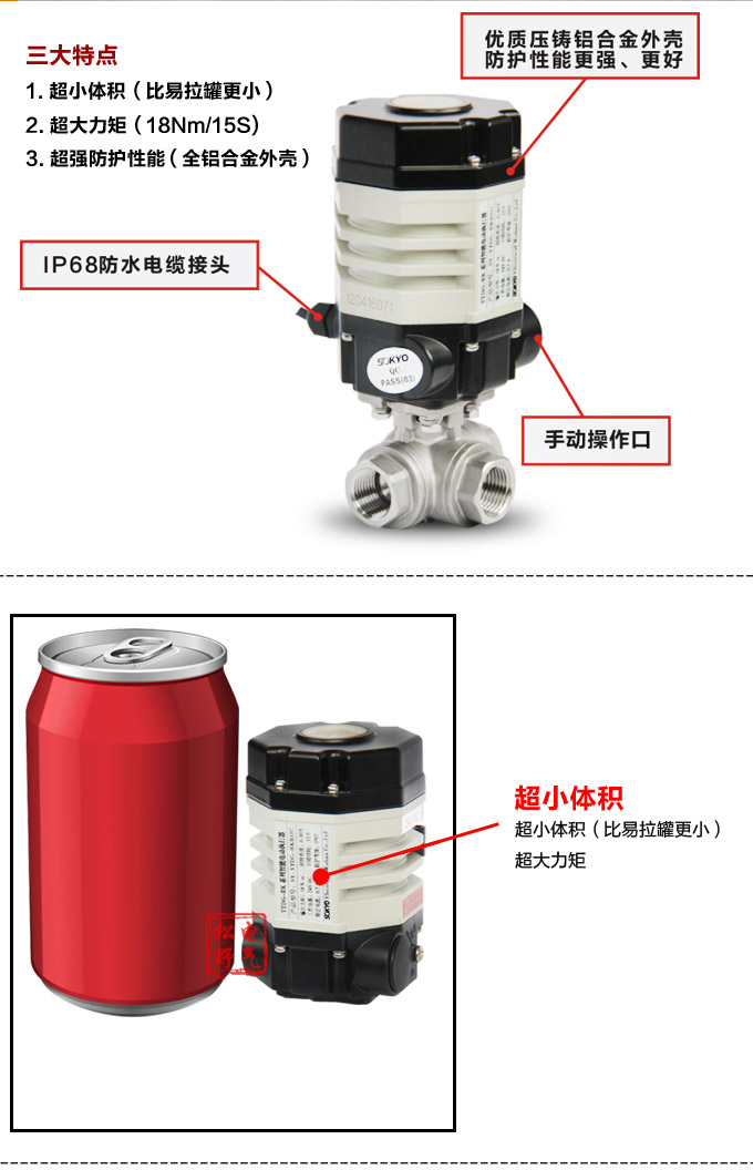 電動執(zhí)行器,電動頭,YTDG-RS18電動執(zhí)行機構(gòu)細節(jié)圖1