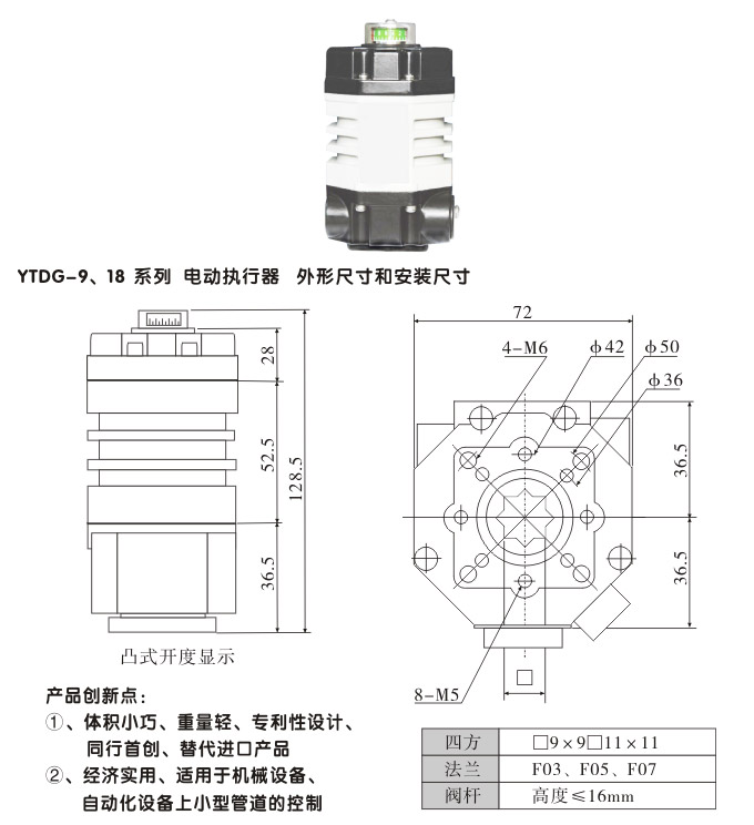 電動執(zhí)行器,電動頭,YTDG-RS18電動執(zhí)行機構(gòu)結(jié)構(gòu)圖