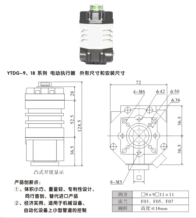  電動(dòng)執(zhí)行機(jī)構(gòu),YTDG-RKB18電動(dòng)執(zhí)行器,電動(dòng)頭結(jié)構(gòu)圖