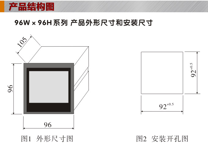 液晶手操器,DQ9Y智能電動操作器,手動操作器結(jié)構(gòu)圖