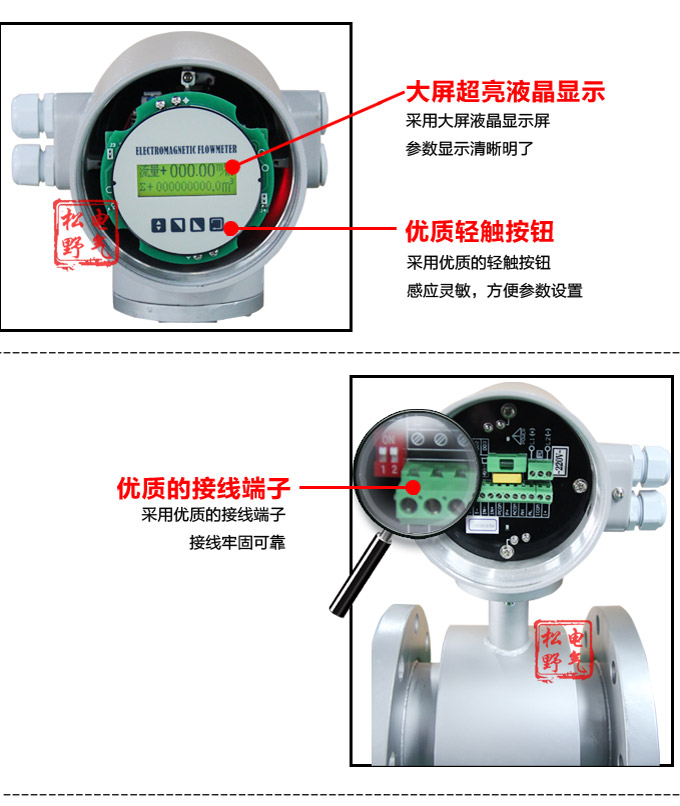 衛(wèi)生型電磁流量計(jì),YTFD不銹鋼電磁流量計(jì)細(xì)節(jié)圖2