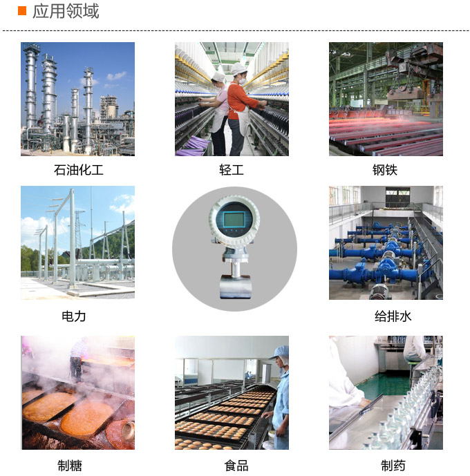 夾裝式電磁流量計,YTFD一體化電磁流量計應用領域