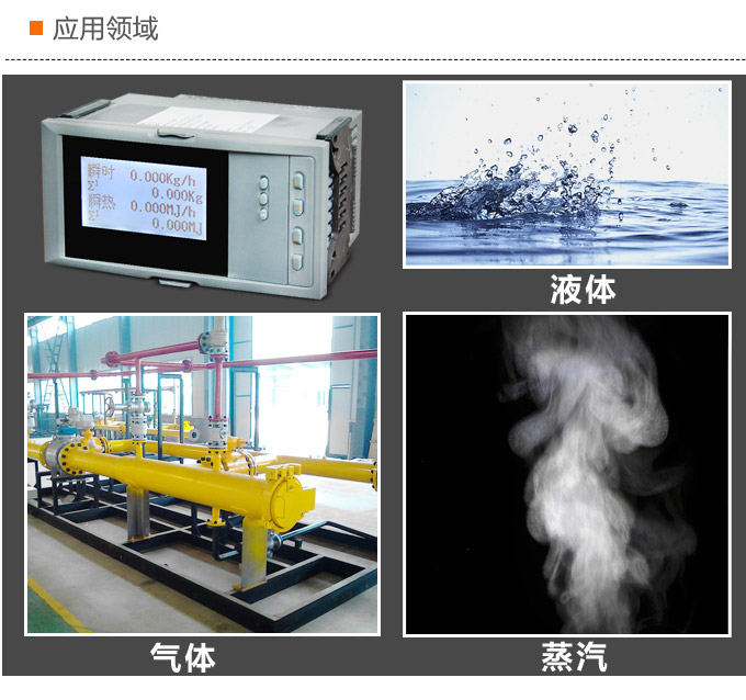 熱量表,DFR16液晶顯示熱量表,流量積算控制儀應用領域