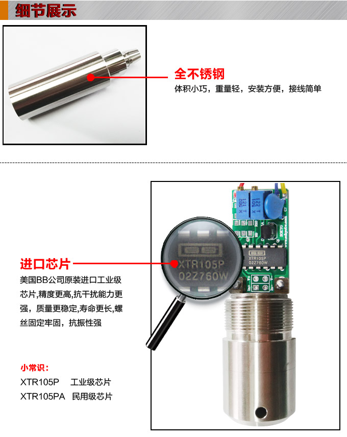 液位變送器,PS1300L長桿式液位計細節(jié)圖1