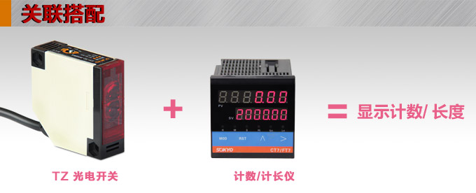 光電開關(guān),TZ-W50扁平形光電開關(guān),光電傳感器關(guān)聯(lián)搭配