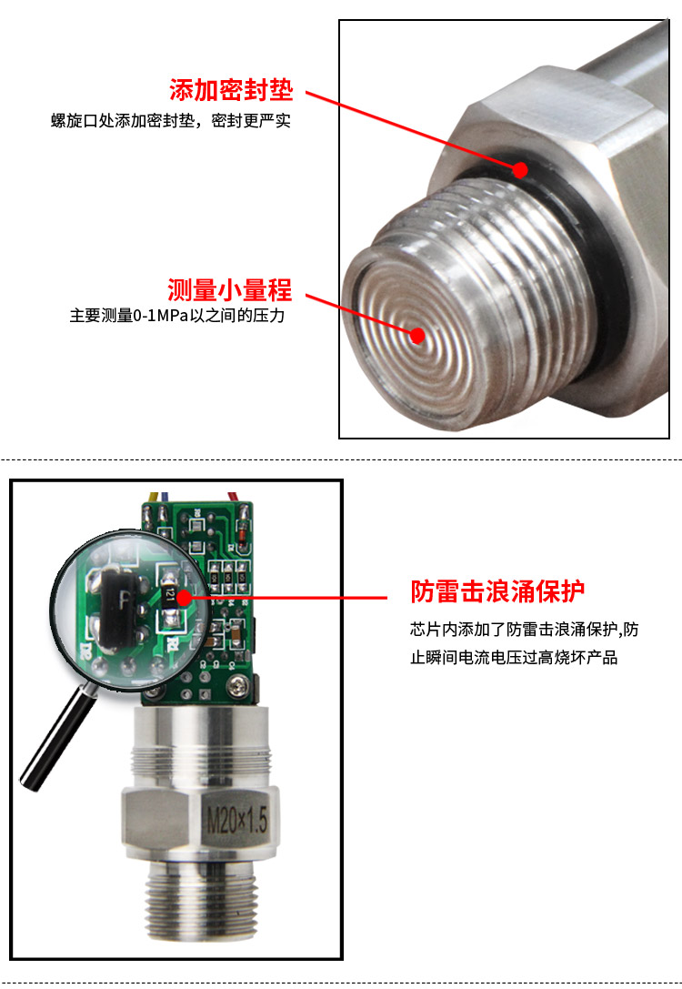 壓力傳感器,PG1300P數(shù)顯壓力變送器細節(jié)圖3